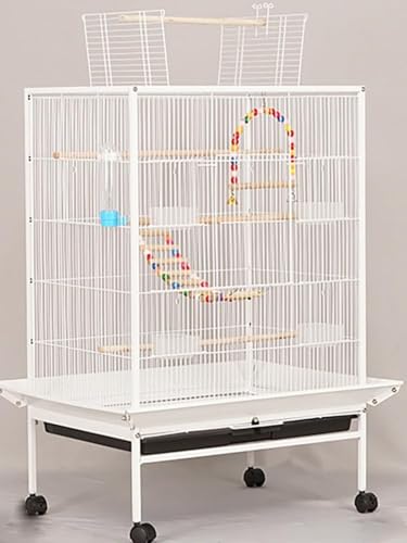 金属製 大型鳥かご 直径約45cm 高さ約74cm Amazon | Jiza 鳥かご 鳥 ケージ 大型 インコ バード 鳥籠 おしゃれ